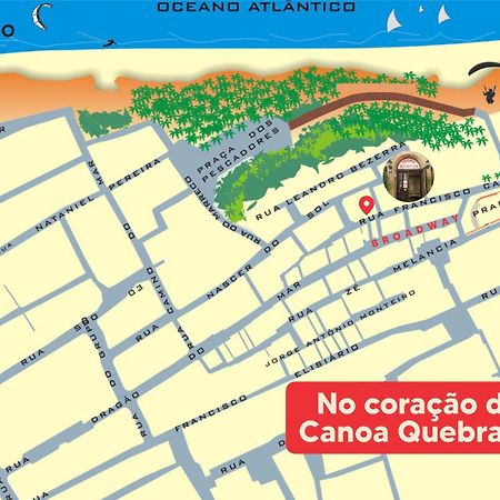 Pousada Alternativa Canoa Quebrada Exterior foto